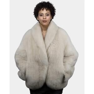 NEW LUSSO BENI thrust teddy jacket in bone
